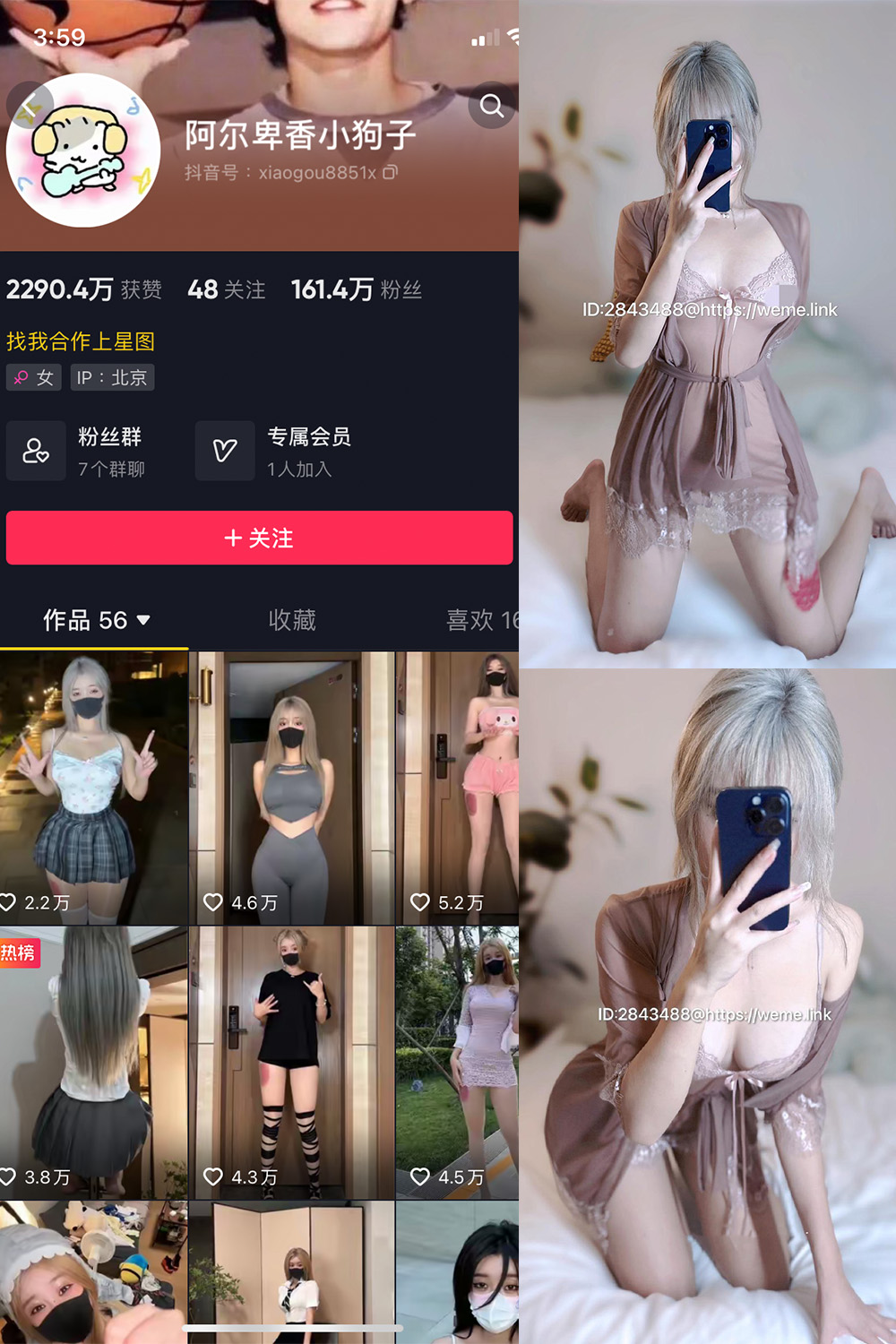 抖音 阿尔卑香小狗子 微密圈  NO.045期 【39P】最新至：2026.6.9-微秘圈